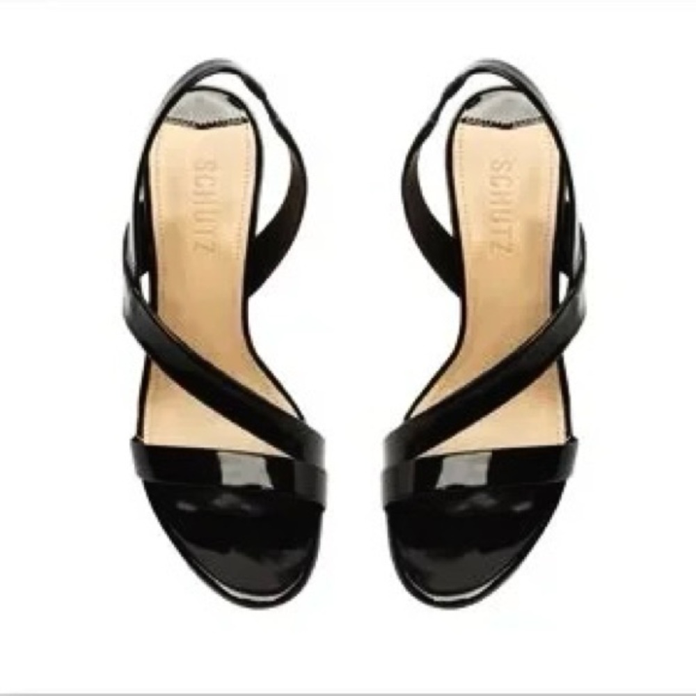 Brand New SCHUTZ Black Elegant Heels with Strappy Design - Picture 3 of 5